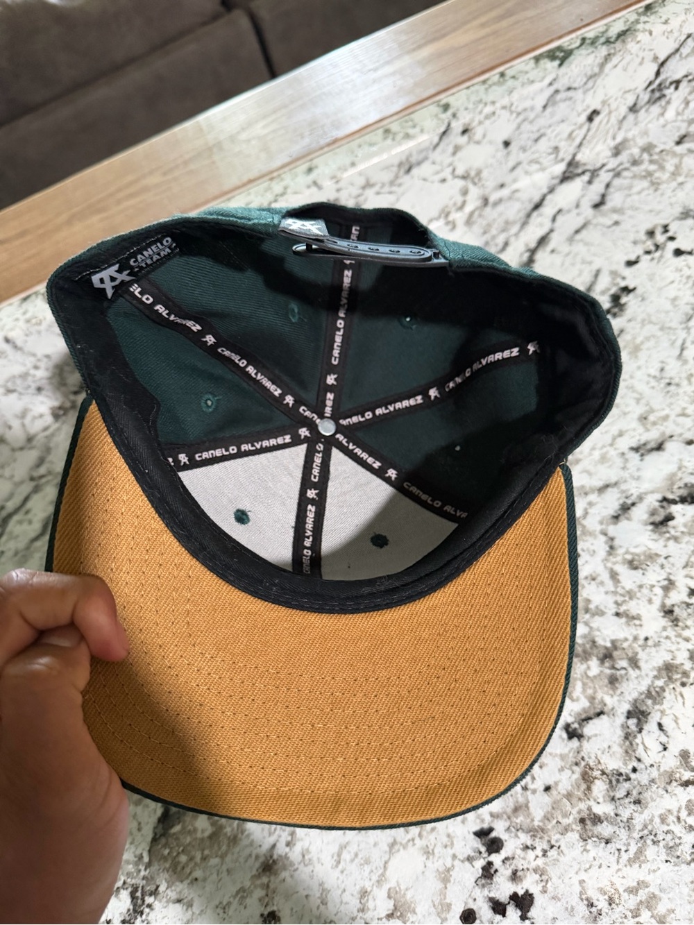 Canelo Alvarez crowned forest green snapback - Picture 5 of 6